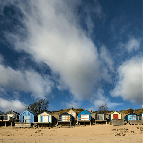 Hop in the car and head over to the pretty coastal town of Abersoch in twenty minutes