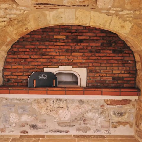 Gather round the renovated, not-so-old communal oven, where villagers used to celebrate life around the warmth of the flames