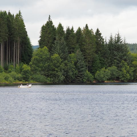 Drive out to Kielder Water and Forest Park, within easy reach of this home