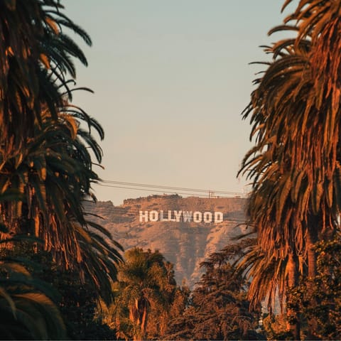 Steep yourself in the glitz and glamour of Hollywood, a twenty-minute drive away