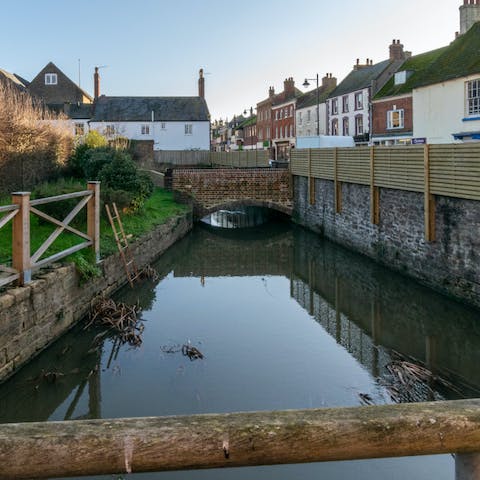 Take time to explore this charming market town on foot