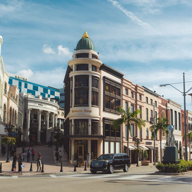 Head to the designer shops and boutiques of Bel Air
