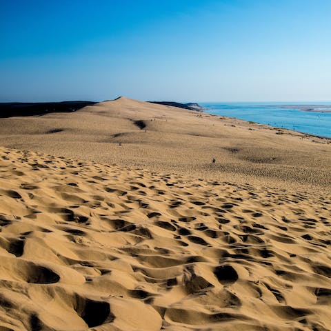 Pay a visit to the nearby Dune de Pilat, Europe's tallest sand dune, for sweeping views