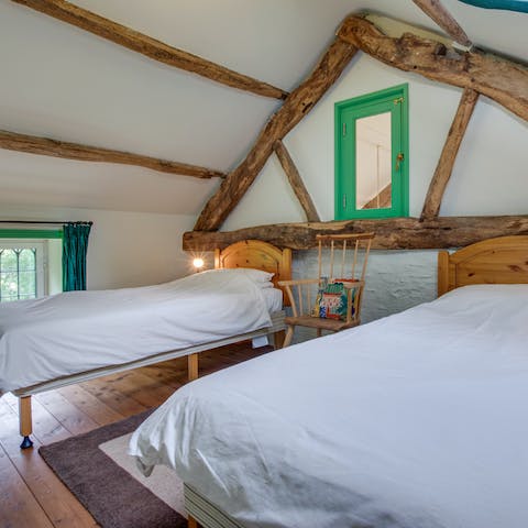 Charming country bedrooms