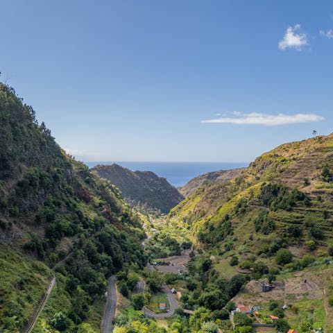 Explore the beautiful landscapes of Madeira's Ponta do Sol