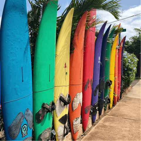 Grab your board and hit the Atlantic swell – Cornwall is famous for its surfing