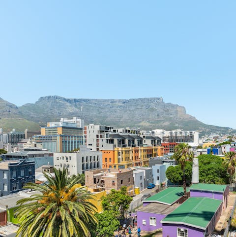 Stay between the vibrant De Waterkant and Bo Kaap neighbourhoods of Cape Town