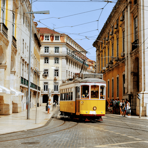 Stay in the elegant Avenidas Novas area of Lisbon 