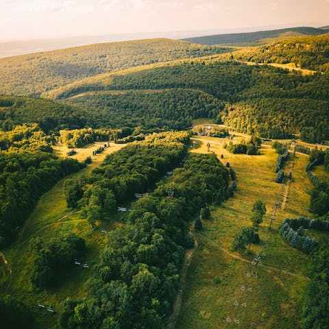 Explore Pennsylvania's beautiful rolling countryside