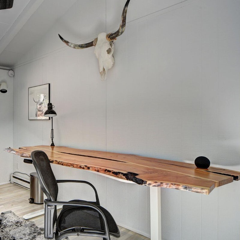 Keep on top of your workload at the designated office area