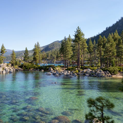 Explore and enjoy the natural beauty of the Lake Tahoe area