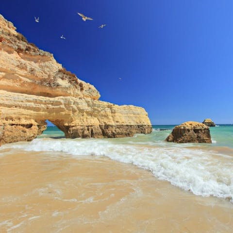 Go explore the many caves of the Algarve