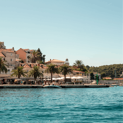 Book a day trip to Hvar Island – just a short ferry ride away