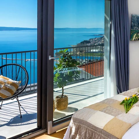 Wake up to glistening seas – and repeat