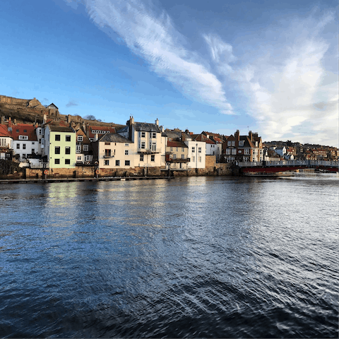 Stay within walking distance of Whitby's beach and town centre