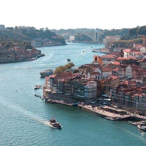 Stroll along the banks of the Douro River and discover some of the many things that make Porto so unique