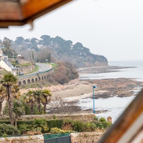 Little Blue House Beside the Sea