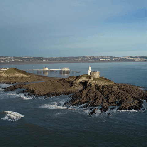 Explore Mumbles Pier and Bracelet Bay, both within a twelve minute walk of your home