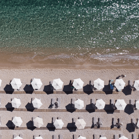 Explore the beaches lining the coast of Corfu – Barbati is a short drive away