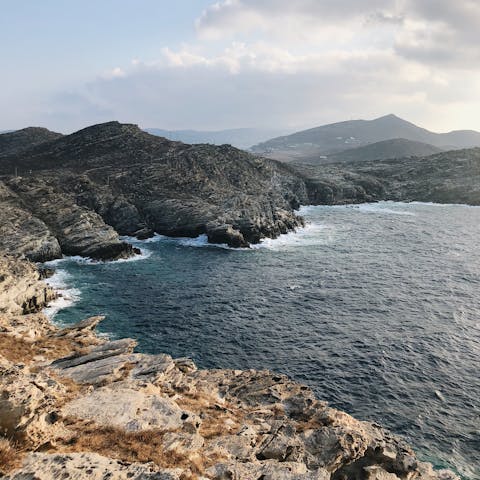 Explore the traditional villages and beautiful beaches of Paros