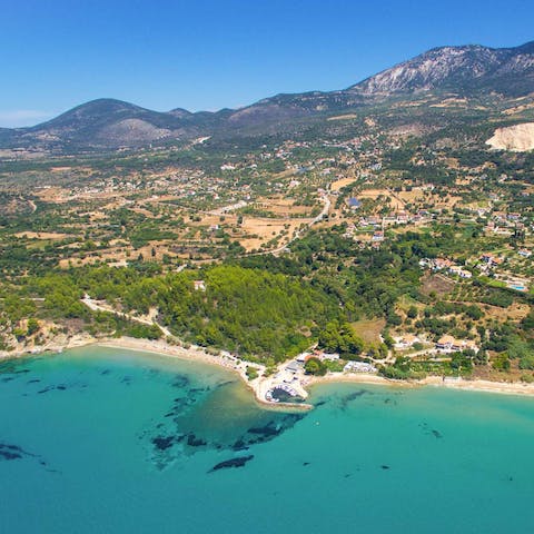 Hop in your car and discover everything Kefalonia has to offer
