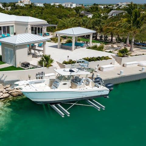 Set sail on an island adventure straight from the dock