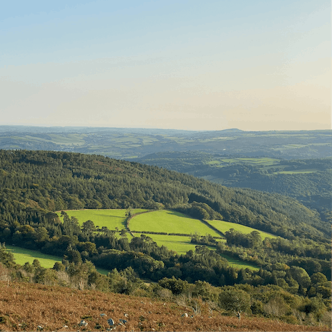 Experience the rugged beauty of the moors – Bodmin and Dartmoor are approximately forty-five minutes' drive