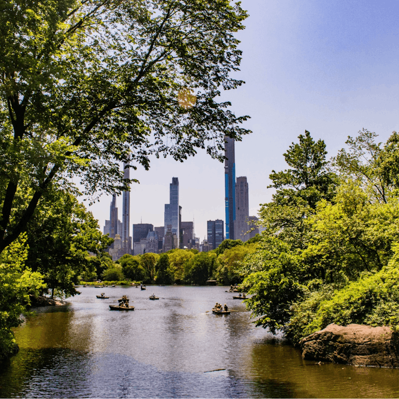 Stay just two blocks away from the gates of leafy Central Park