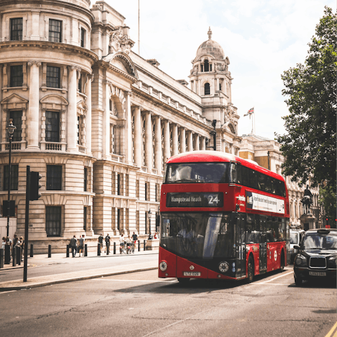 Experience the magic of central London – a short tube ride away