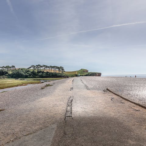 Discover the idyllic beauty of east Devon from Budleigh Salterton