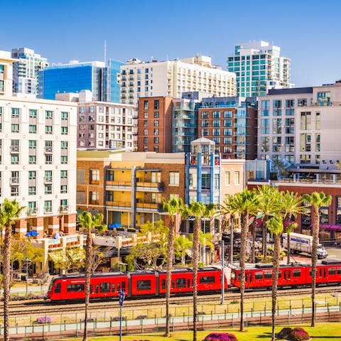 Explore downtown San Diego 