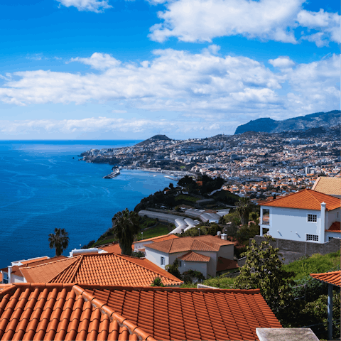 Explore the surrounding Old Town neighbourhood and the riches of Funchal Bay beyond