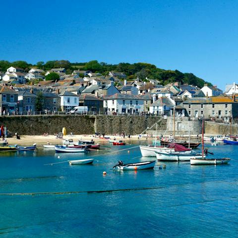 Nip down to postcard-perfect Mousehole Harbour, just two minutes from your doorstep