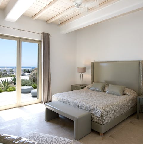 Wake up each day to sunshine and sea views