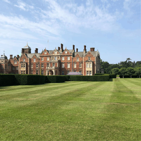 Enjoy woodland walks at Sandringham Estate