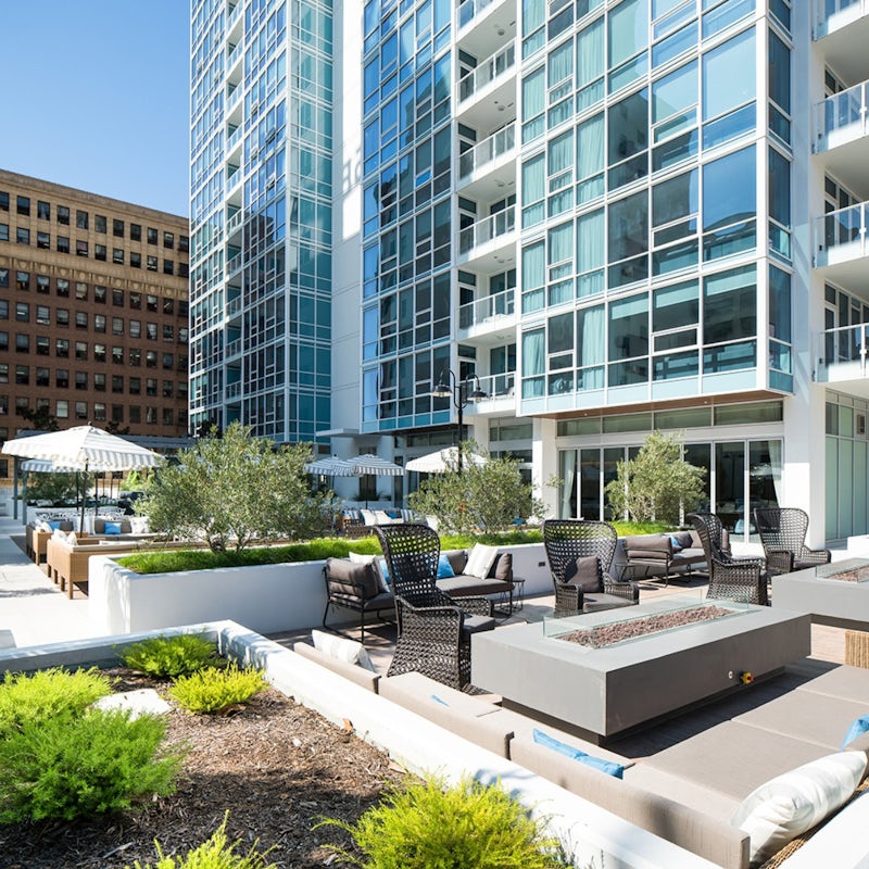 Perch yourself on the terrace to soak up some sun