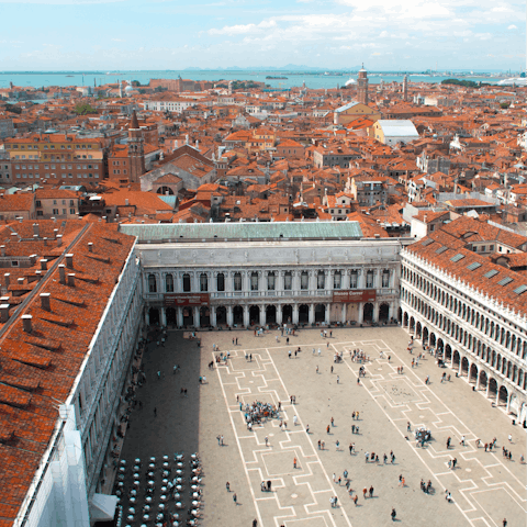 Wander this most magical of cities and stop at sights such as Piazza San Marco