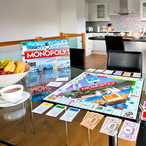 Give the St Mawes version of Monopoly a whirl –⁠ and there's plenty more board games to get stuck into 