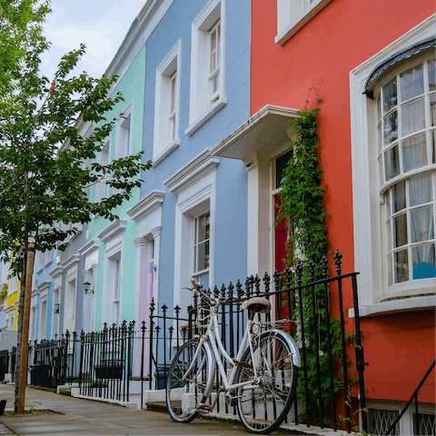 Stay near Portobello Road in the charming district of Notting Hill