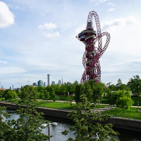 Head to the London Aquatics Centre for a swim in the Olympic-sized pool