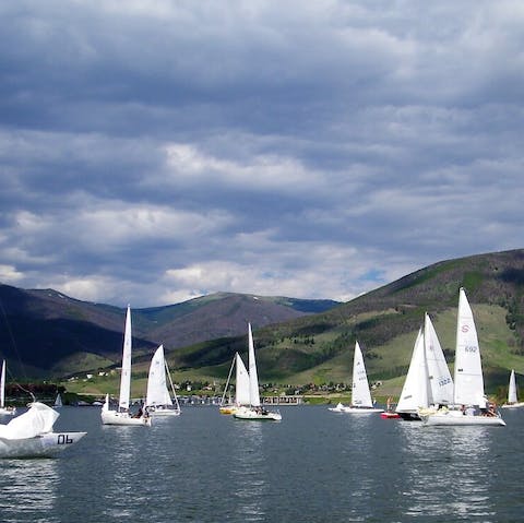 Take to the lake for sailing 