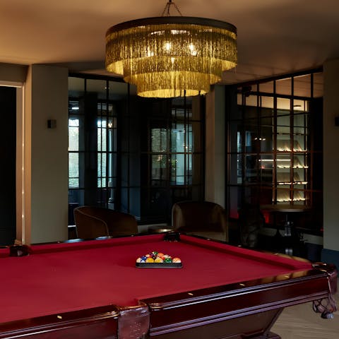 Switch off with light-hearted fun in the shared games room