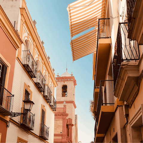 Experience authentic Sevillian culture by staying in the Triana neighbourhood