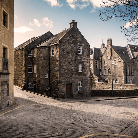 Explore your Old Town locale followed by a trip to Edinburgh Castle