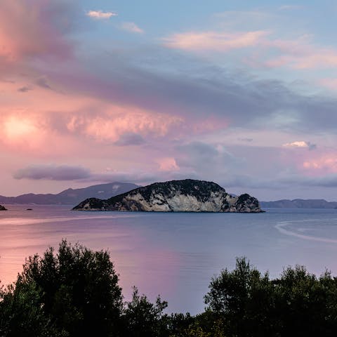 Take a boat over to Turtle Island (named due to its distinctive shape)