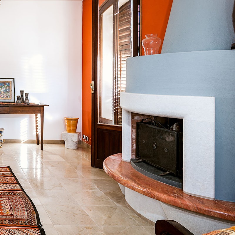 Cosy up around the fireplace on a cold winter evening