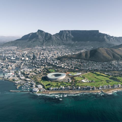 Head over to the centre of Cape Town, 12km away, and visit some of the museums