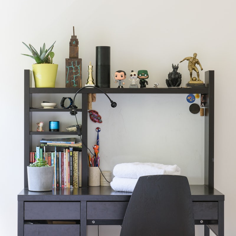 Keep one eye on work or find time to study at the home office space