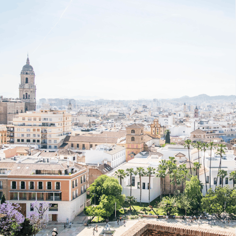 Enjoy your location at the heart of Malaga