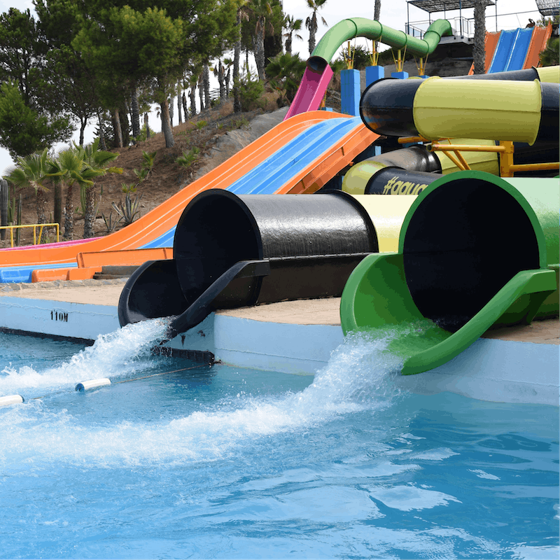Give the kids a day to remember at Aqualand, four minutes away by car